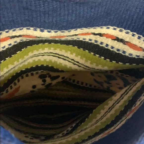 Carpet Satchel | Imported Travel Crossbody Bag | Hand Dyed Canvas Unisex Unique - Picture 7 of 8